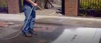 Cleaning Concrete Pavers